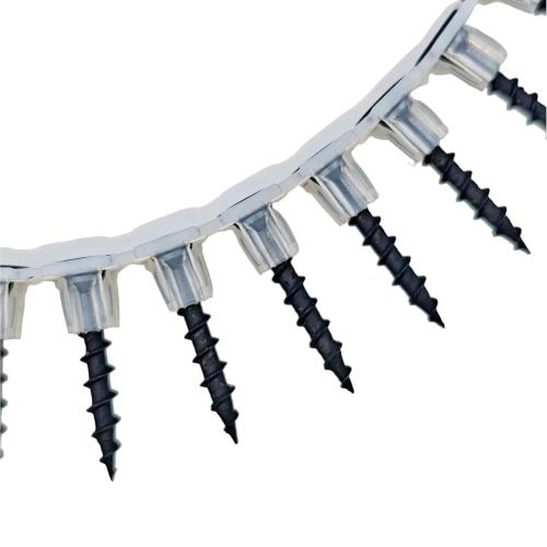 Plastic Chain Belt Drywall Screws 1000pcs #6 * 1 Drywall to Wood Collated Screw