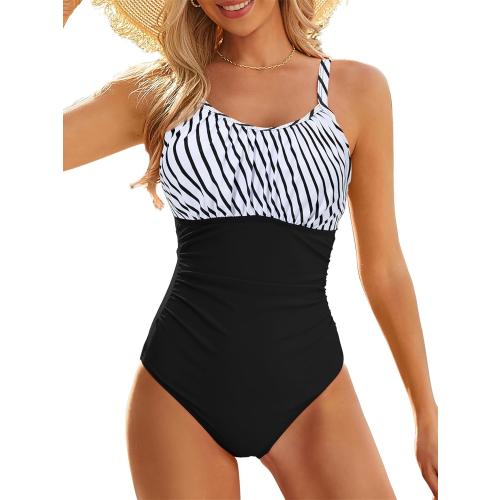 SiZe L....Modest One Piece Swimsuit Women Tummy Control 2025 Long Torso Slimming Bathing Suit Cute Floral Swim Suits