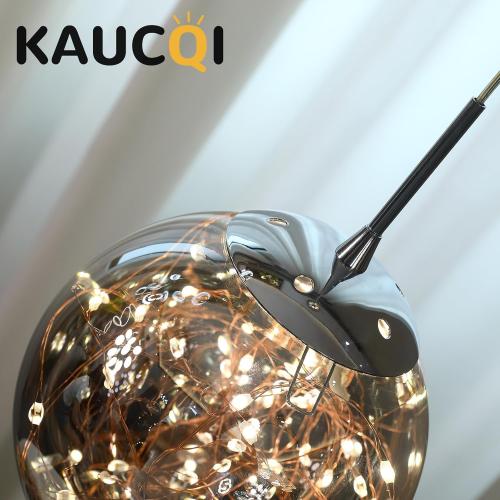 Pendant Lights Modern Crystal Chandeliers Hanging Light Fixture for Kitchen Island Sphere Pendant Light,Adjustable Chandelier for Dining Room,Foyer,Living Room Entryway