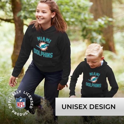 Size L Team Fan Apparel NFL Youth Gameday Hooded Sweatshirt, Pro Football Hoodie Pullover Sweatshirt, Sports Apparel Boys and Girls