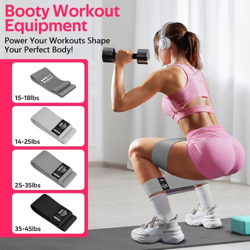 WALITO Home Pilates Kit for Women,Pilates Ring Set with Magic Circle,Resistance Bands,Figure 8 Workout Bands,Mini Ball, Compact Toning Fitness Essentials Starter Set Accessories Gift