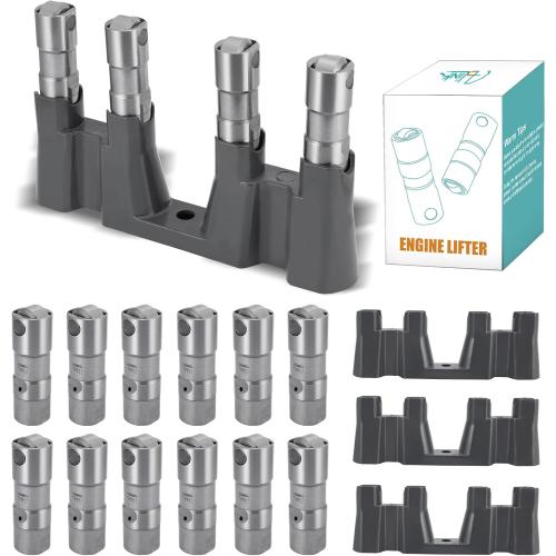 (OEM Parts) 16PCS 12499225 LS1 LS2 LS3 LS6 LS7 LS9 LSX Hydraulic Valve Lifter For 1999-2013 Chevy Camaro Silverado Corvette,For Cadillac Escalade,For GMC Pontiac 4.8L 5.3L 5.7L 6.0L 6.2L
