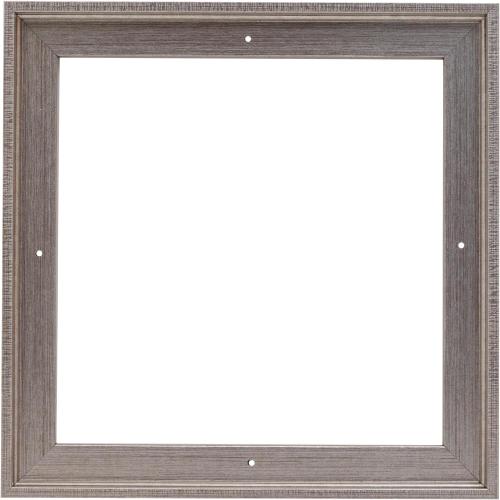 Pixy Canvas Floater Frame 24x24 for 3/4 (0.75) inch Deep Canvas Paintings/Canvas Prints/Wood Canvas Panels/Wall Art/Wall Decor/Home Decor/Artwork (Antique Silver, 24 x 24 inch, Square)