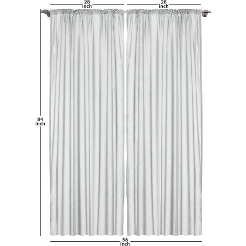 Lunarable Plaid Curtains, Tartan Pattern in Autumn Tones Old Fashioned Design Country Illustration, Window Treatments 2 Panel Set for Living Room Bedroom, Pair of - 28 x 84, Olive