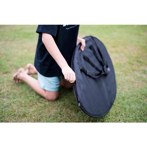BINDY Australia Skimboard for Beach Kids with Storage Travel Bag - 41” Beginner to Intermediate Wooden Skim Board - Kids Beach Skim Boards for Beginners Durable, Lightweight Wood Body Board with EVA Grip Pad