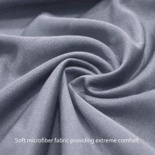 Biloban Pack and Play Sheets Fitted, 2 Pack Pack and Play Sheet Fits for Graco Pack n Play Mattress, Neutral Playard Sheets for Baby Boys and Girl, Grey & White
