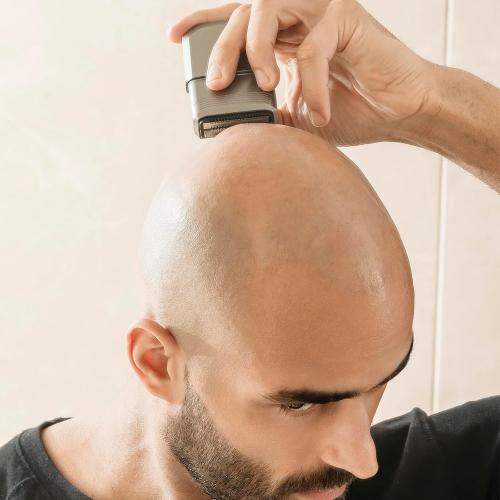 Electric Razors for Men Face - Compact Travel Electric Foil Shavers for Mens Bald Head - Small Portable Face and Head Shavers IPX7 Waterproof Wet and Dry, Dual-Action Blades and USB-C Rechargeable