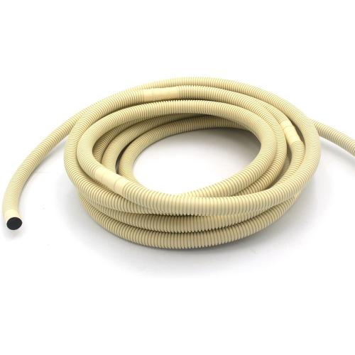 HANSUM Mini Split Drain Hose Air Conditioner Parts & Accessories Pipe Water Tube Pump Universal Line Set Cover for AC Drainage Hvac Extender Outside (50FT)