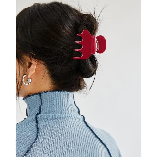 MAORULU 1.85 Small Acetate Hair Claw Clip for Thin & Medium Hair