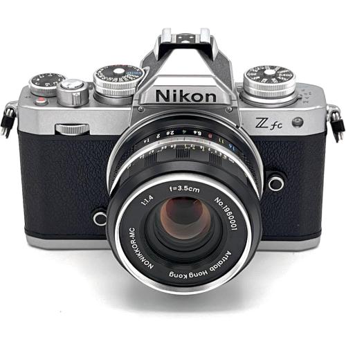 ARTRALAB NONIKKOR-MC 35mm F1.4 (Full Frame, 1960's Style) - Manual Lens for Nikon Ideal for Street Photography, Portraits and Landscape