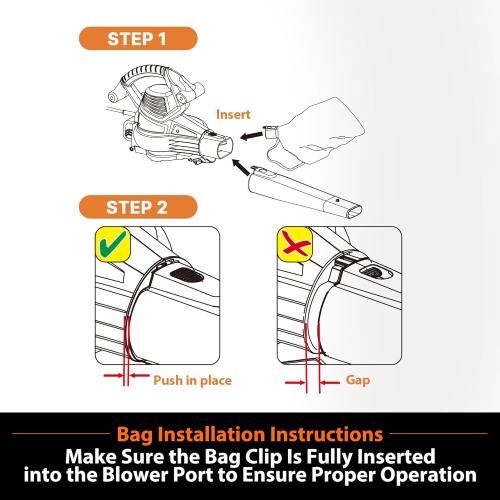 LawnMaster BV1210 Electric Blower Vacuum Mulcher 12 Amp 2-Speed Adjustment with Metal Impeller 240 MPH 380 CFM 16:1 Mulch Ratio with Collection Bag