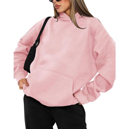 Size M . . Women's Hoodies Sweatshirts Cute Long Sleeve Tops Loose Fleece Pullover Shirts with Pocket
