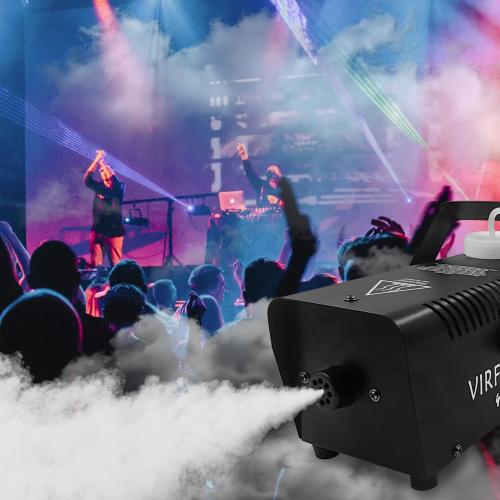 Fog Machine, Smoke Machine with Wireless&Wired Remote Control for Halloween, Party, Outdoor, Indoor and Stage Effect, 400W