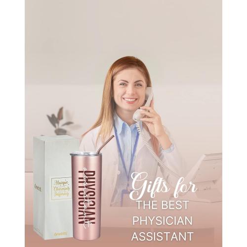 Onebttl Physician Assistant Gifts for Women, Gifts for Women on National Physician Assistant Day, Birthday and Christmas, 20oz Insulated Stainless Steel Travel Tumbler - PHYSICIAN ASSISTANT