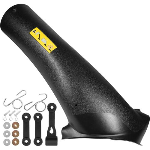 592866501 Lower Chute Replacement for 42 Inch Bagger Chute, Compatible with Husqvarna/Craftsman/Poulan/Sears/AYP Lawn Tractor Grass Catcher,Replaces 532162803 162803, 2 & 3 Bin Compatible,Fix Clogging