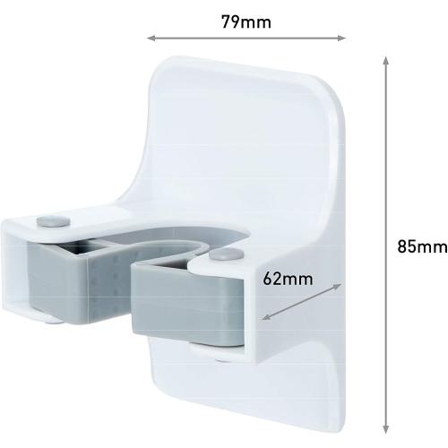 Command 17007 Broom Holder Holds up to 1.8 kg Load, 1 Hook and 2 Strips