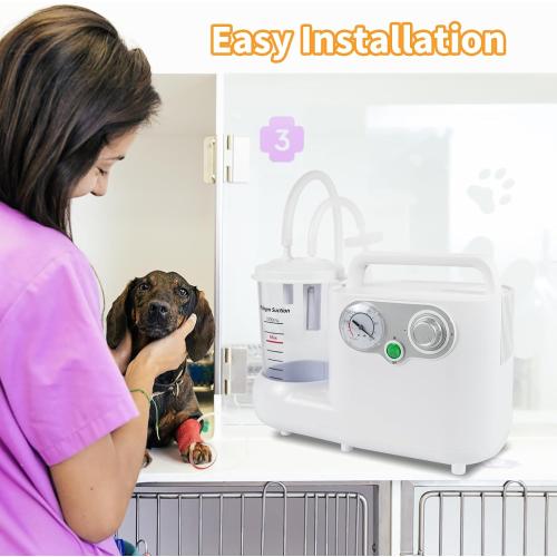 1000mL Portable Pet Machine for Dogs & Cats, Adjustable & Detachable Collection Bottle for Home Use 110V