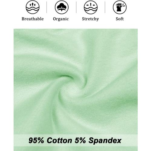 5XL Molasus Women's Cotton Underwear High Waisted Full Coverage Ladies Panties (Regular & Plus Size)