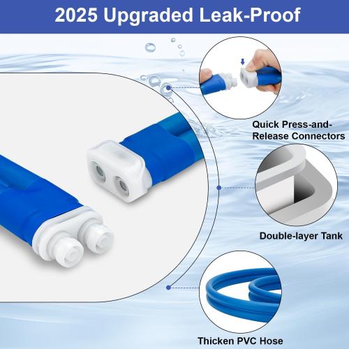 Programable Cold Therapy Machine, Large 13-Quart Ice Therapy Machine for Knee After Surgery, Quiet Pump Cryotherapy - Strong Adjustable Ice Packs for Pains Relief, Post Surgery Sports Injuries