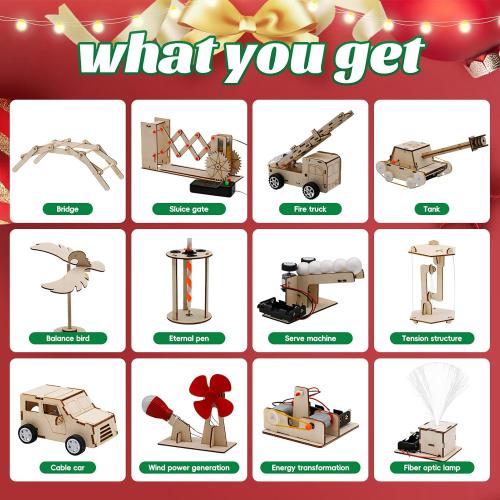 24 Pcs Party Favors Toy for Kids, STEM Science Kits Toys, Crafts Gifts Toys for Boys&Girls Aged 8-12, Kids Treasure Box Birthday Gift Ideas, Classroom Giveaways, Carnival Prizes Gift