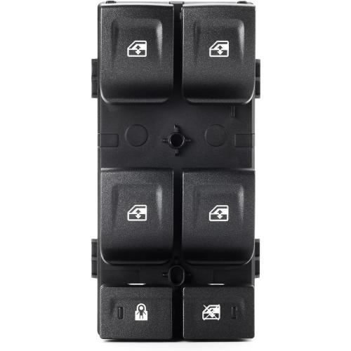 2015-2020 Chevy Suburban Tahoe GMC Yukon XL Power Window Switch Driver Side | Front Left Master Door Lock Window Switch Control Button Assembly Replacement, 23427094, DWS1824, 1S15768