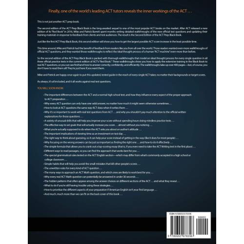 ACT Prep Black Book: The Most Effective ACT Strategies Ever Published