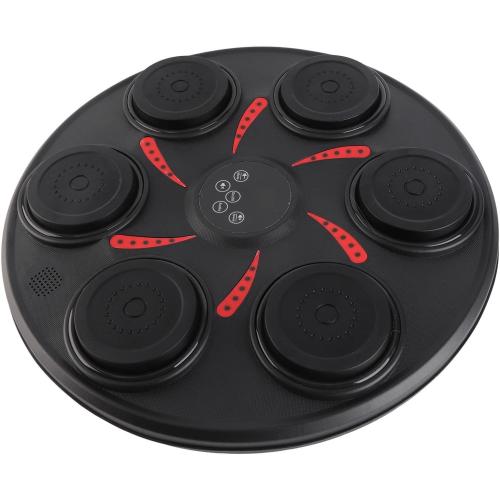 Smart Music Boxing Machine, Wall Mounted Punching Training Target with Adjustable Jumping Mode, Soft Padded Design for Kids and Adults Home Gym