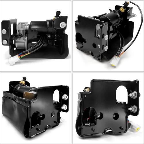 Air Ride Suspension Compressor Pump, Compatible with GMC Yukon XL 1500 Cadillac Escalade Chevy Avalanche Suburban Tahoe, 15254590 19299540 949-000 949-001 949-099 15056494
