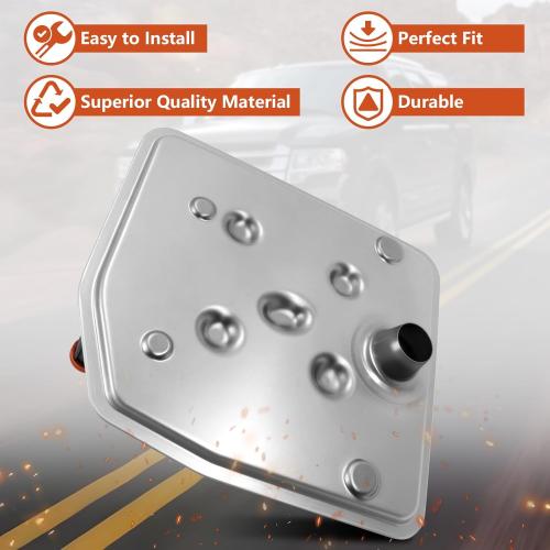 Transmission Filter with Gasket & Valve Body Module Connector & Valve Body Seal for Ford F150 F250 F350 Super Duty Expedition Mustang Lincoln Navigator, 6L2Z-7G276-AA AL3Z-7F401-A BL3Z7A098A FT-188