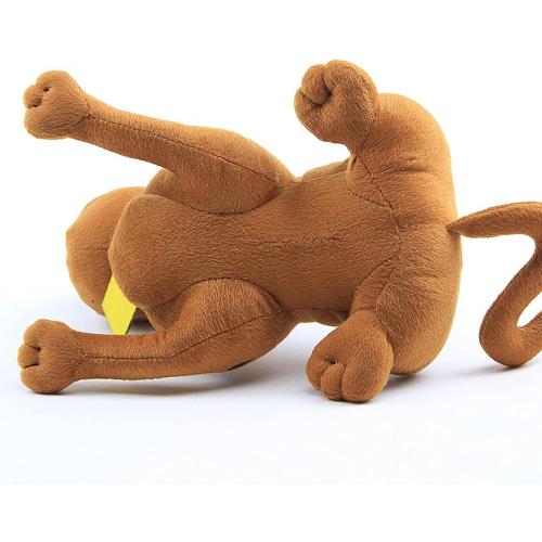 ZJYJING Plush Dog Toy, Cute Cartoon Dog Stuffed Pillow Toy for Adults & Children, Brown (11.8)