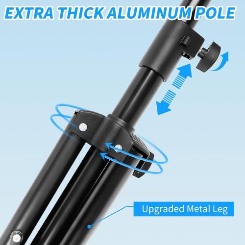 Portable Starlink Gen 3 Tripod, Adjustable Folding Metal Starlink Tripod Stand Gen 3, Metal Tripod Mount for Gen3 Standard Dish, Includes Pipe Adapter