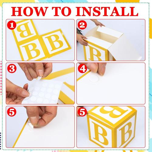 Kolldenn 3 Pcs ABC Balloon Box Decorations First Day of School Back to School Classroom Decor Cartoon Street Party Decoration Alphabet Balloon Box Decor for Birthday Preschool Kindergarten Photo Props