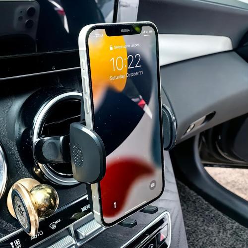 Car Cell Phone Holder Mount for Mercedes Benz GLC GLC300 C C300 E E350 A B CLA 250 300 GLA GLA250 GLB GLB250 GLK 350 450 EQB EQS CLS G AMG Class A220 E300 Sprinter 2016-2024 Vent Accessories