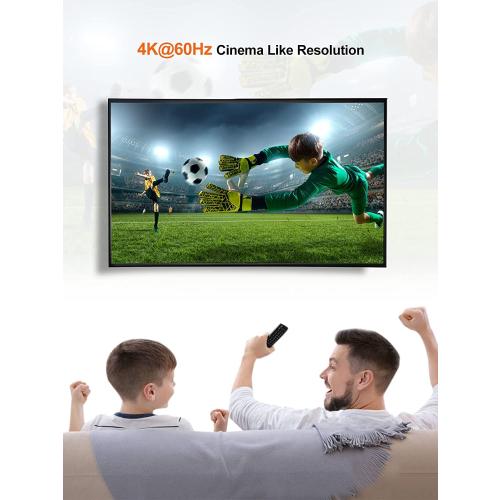 CableCreation 3ft 4K HDMI Cable - Right Angle 90 Degree, Male to Male Cable for Ultra HD 4K@60Hz, 3D Video - 2-Year Warranty