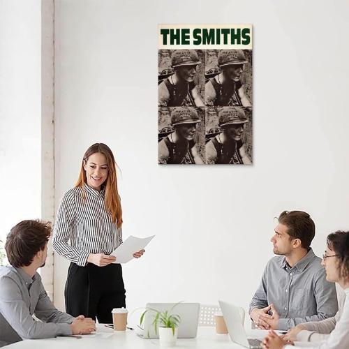 FENZHAZI Band Poster The Smiths Meat Is Murder Music Album Cover Poster Wall Art Decor Canvas Print 12x18inch(30x45cm)