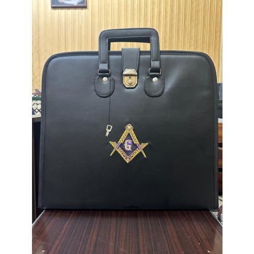 Generic Masonic Blue Lodge Master Mason Soft Apron Case for Freemasons