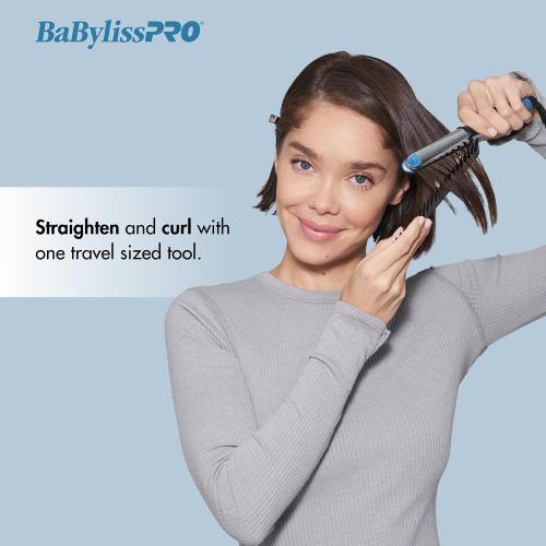 Nano Titanium Prima2000 Ionic Styling Iron, 3/4 stainless steel travel/mini iron, all hair types