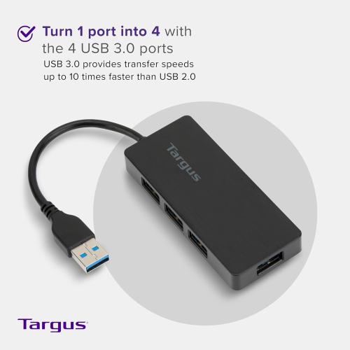 Targus - USB 3.0 4-Port Hub