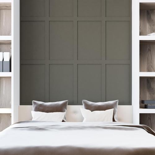 Weysat 20 Pcs MDF Wainscoting Kit 107.5 x 80 inch Pre Cut Board and Batten Wall Panel Kit Ready to Assemble Accent Wall Molding Decor Mdf Wainscoting Panels for DIY Interior Moulding