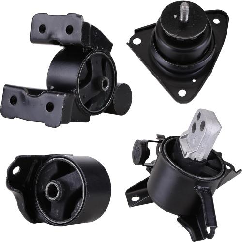 4pcs Engine Motor Mount and Trans Mount for 2010-2013 Kia Forte/Forte Koup/ Forte5 2.0L/2.4L Automatic Trans Mount Replace 9360 9345 9783 9785 MK71017 Engine Motor Mount
