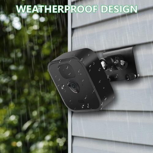 2Pack Vinyl Siding Mount for Blink Outdoor 4 (4th Gen)/(3rd Gen), Blink XT / XT2, Blink Mini, Adjustable Mounting Bracket with Outdoor Vinyl Siding Clips Hooks