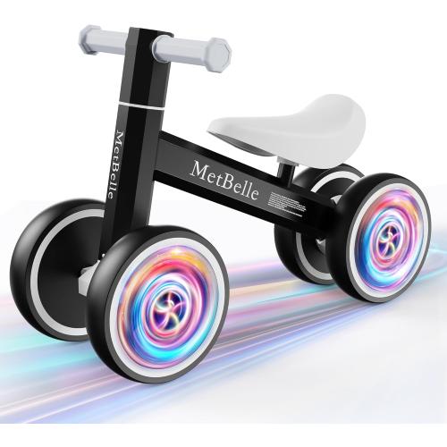 Size 12 Toddler Balance Bike 2 Year Old,12”No Pedal Kids Indoor Outdoor Toy Bike 2-5 Years Old with Tool-Free Adjustments Seat, Lightweight First Bike Gift for 2-3 Boys Girls