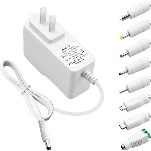 ALITOVE 5V 2A Power Supply AC/DC Adapter 100-240V 50/60hz to 5VDC 10W