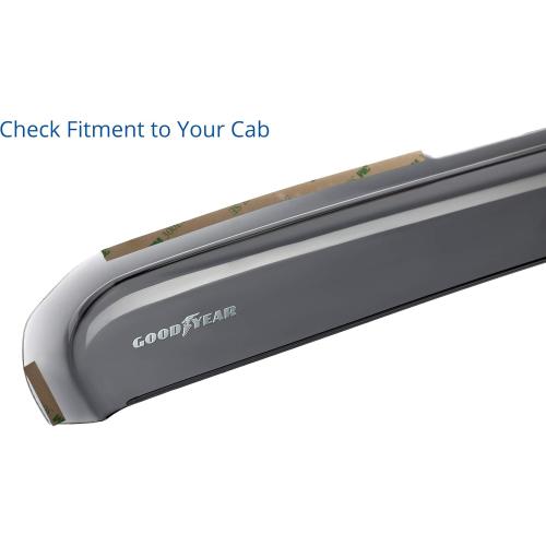 Goodyear Shatterproof side Window Deflectors, Rain Guards, Window Visors for Cars, Vent Deflector, Car Accessories
