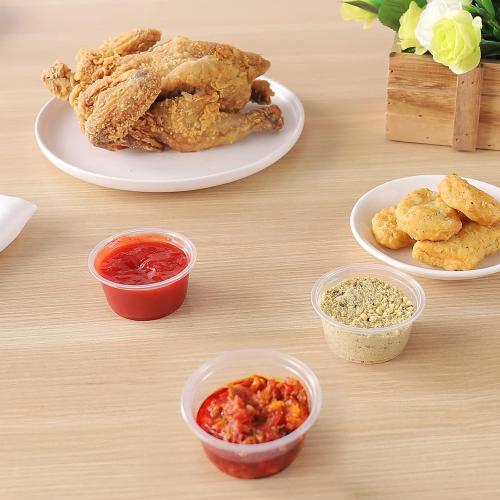 TashiBox Disposable Mini Cups, Portion Cups (No Lids), 200 Count (1 oz)