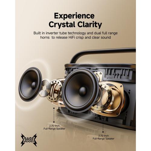 Karaoke Machine for Adults, with Lyrics Display and Screen, Support HDMI to TV, WiFi Connects to Karaoke App and YouTube, 2 Self-Charging Wireless Microphones EQ Autotune,140W Speaker for Home Party