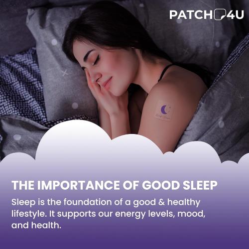 Sleep Patches for Adults Extra Strength | Easy-to-Apply Sleep Patch | with Melatonin & Valerian, Relax & Wake Up Refreshed, Long-Lasting Night Comfort For Men & Women, 42 Patches