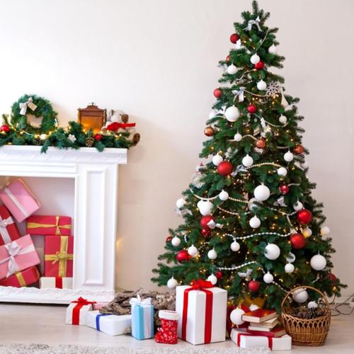 50pcs 16Inch Christmas Garland Ties for Banister Staircase - Artificial Pine Needles Faux Pine Stems Twist Green Ties for Fixing Craft Gift Wrapping Decorations