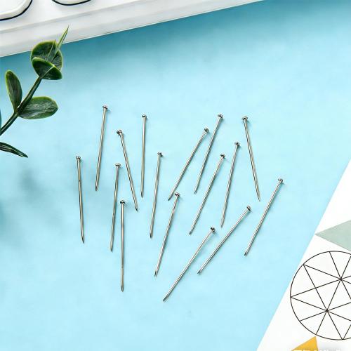 500Pcs Straight Pins，Stainless Steel Head Pins Dressmaker Pins Fine Satin Pin for Crafts, Sewing Pins for Fabric Dressmaker Pin for Sewing and Craft, Jewelry Making.