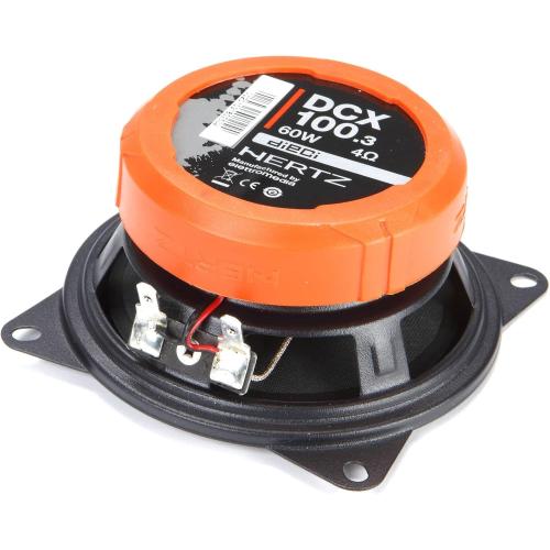 Hertz Dieci Series DCX-1003 4 Two-Way Coaxial Speakers - Pair